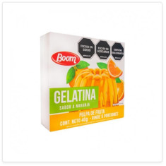 Gelatina sabor a naranja