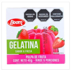 Gelatina sabor fresa